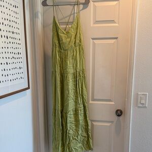 Lightweight Green Maxi Dress